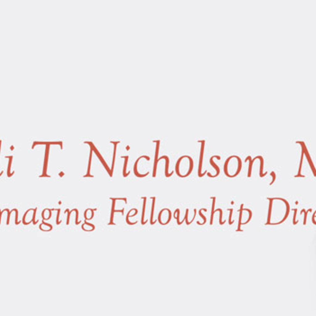 Brandi Nicholson, MD Brandi Nicholson, MD