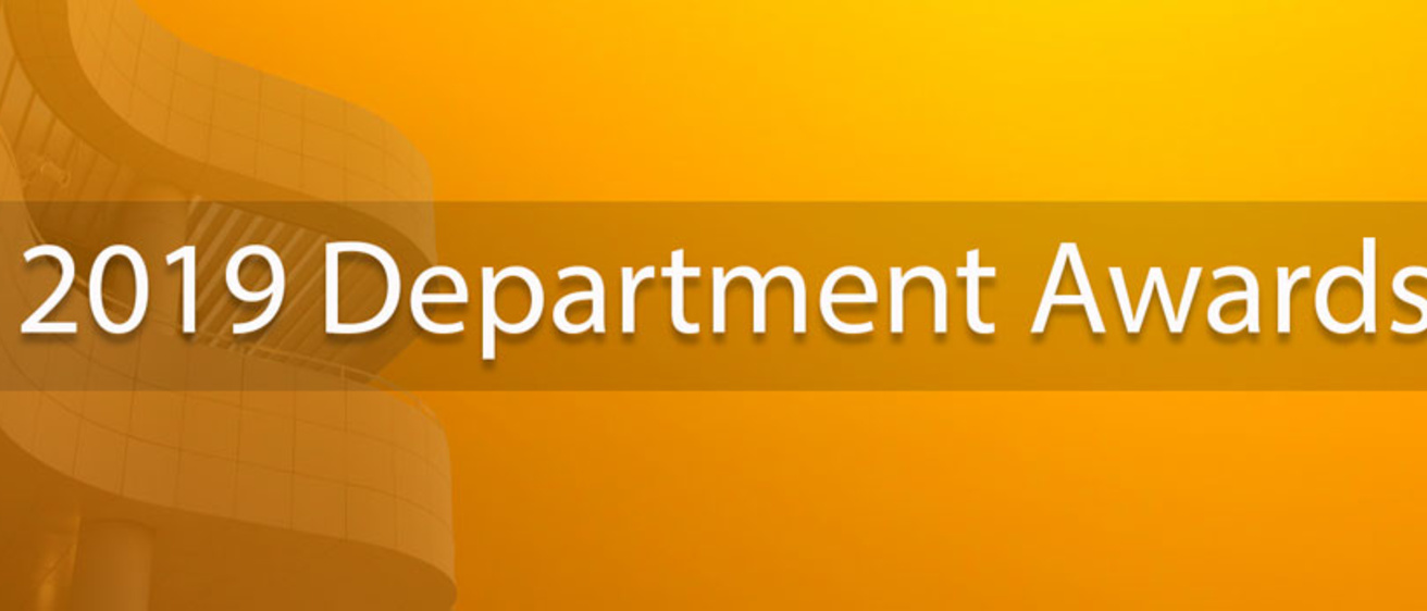 2019 Department of Radiology Teaching and Research Awards