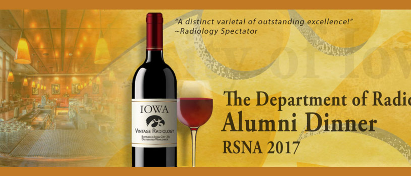 Radiology Alumni Dinner RSNA 2017